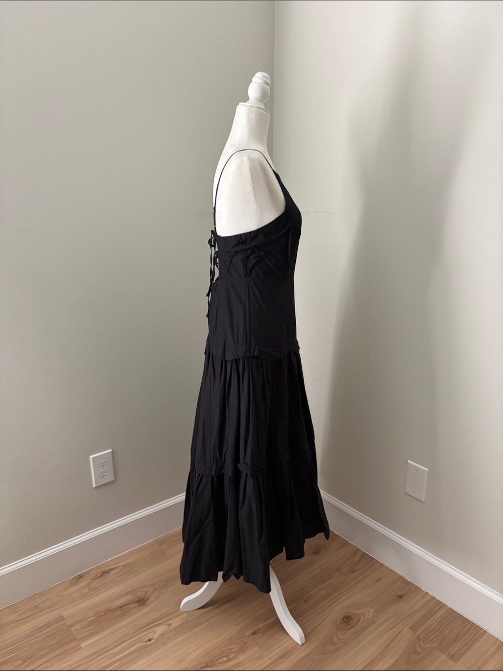 Anthropologie Maeve halter tiered maxi dress 🖤 - Picture 8 of 8